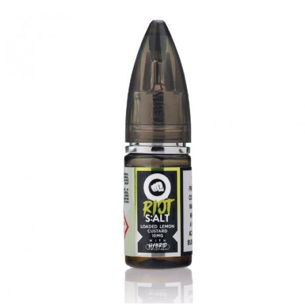 Riot Salts Loaded Lemon Custard 10ml Nic Salts E-liquid