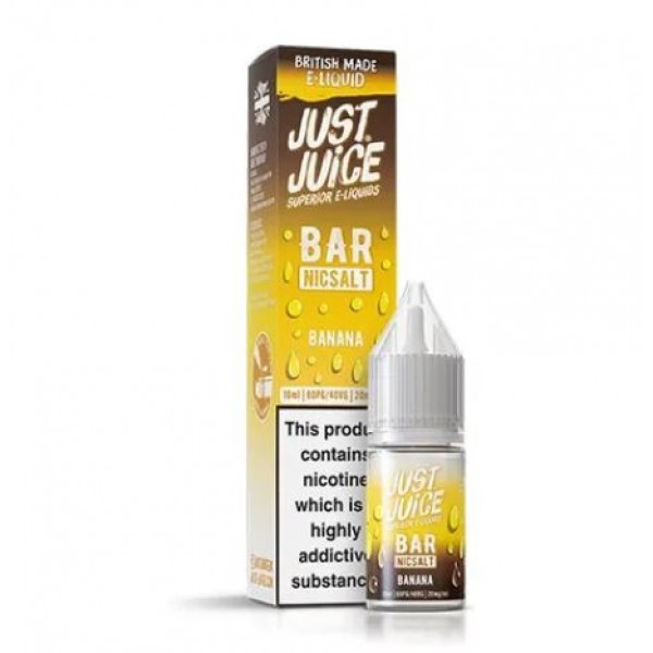 Just Juice Banana 10ml Bar Nic Salts E-liquid