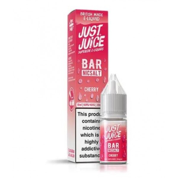 Just Juice Bar Nic Salts Cherry E-liquid