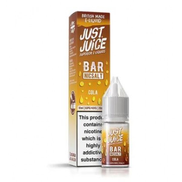 Just Juice 10ml Bar Nic Salts Cola E-liquid