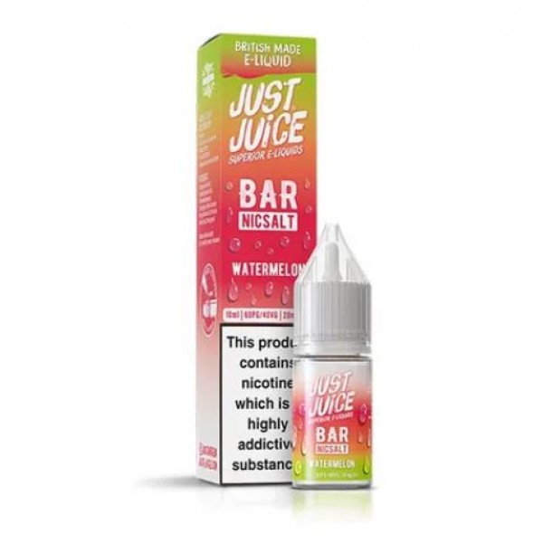 Just Juice Watermelon 10ml Bar Nic Salts E-liquid