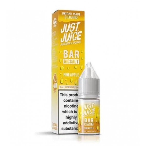 Just Juice 10ml Bar Nic Salts Pineapple E-liquid