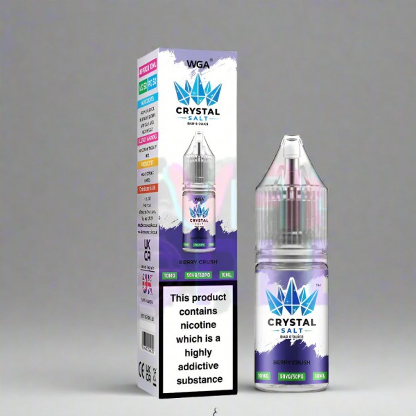 WGA Crystal Salt Bar E-Juice (Pack of 10)