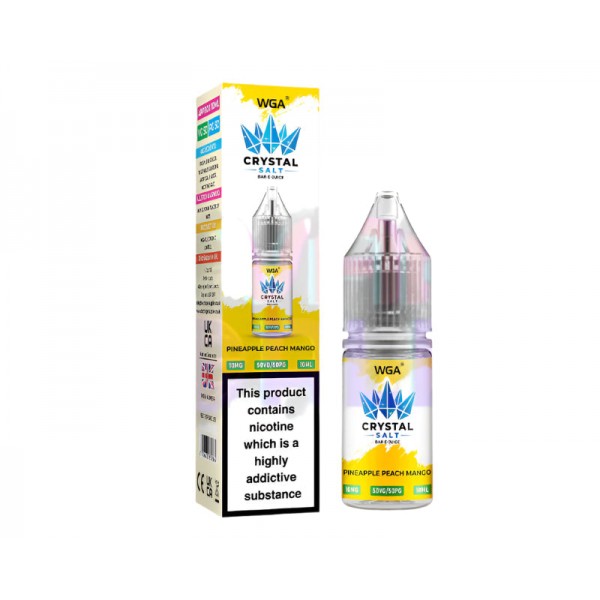WGA Crystal Salt Bar E-Juice (Pack of 10)