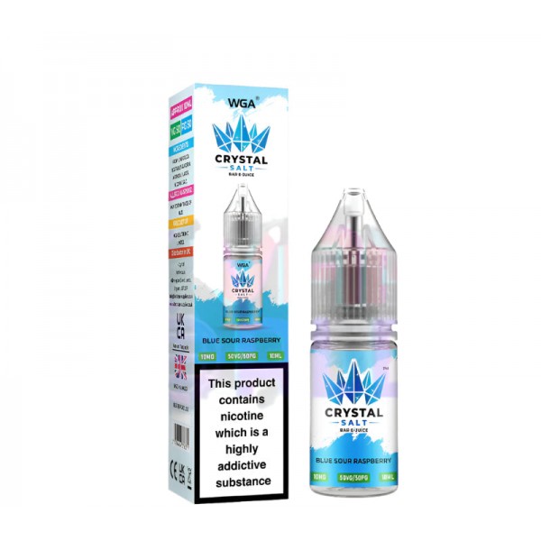 WGA Crystal Salt Bar E-Juice (Pack of 10)
