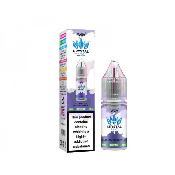 WGA Crystal Salt Bar E-Juice (Pack of 10)