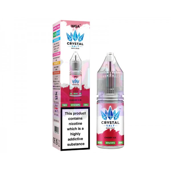 WGA Crystal Salt Bar E-Juice (Pack of 10)