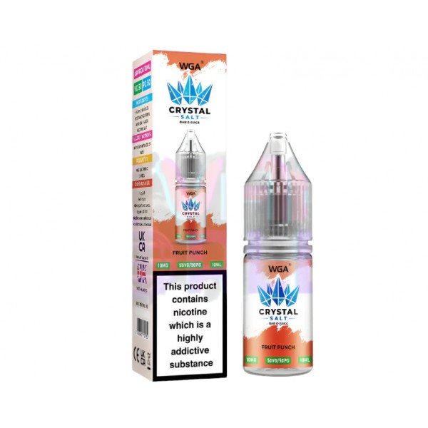WGA Crystal Salt Bar E-Juice (Pack of 10)