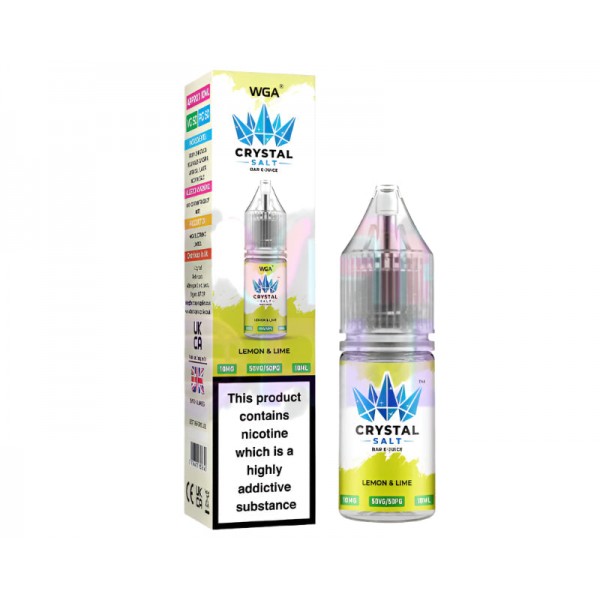 WGA Crystal Salt Bar E-Juice (Pack of 10)