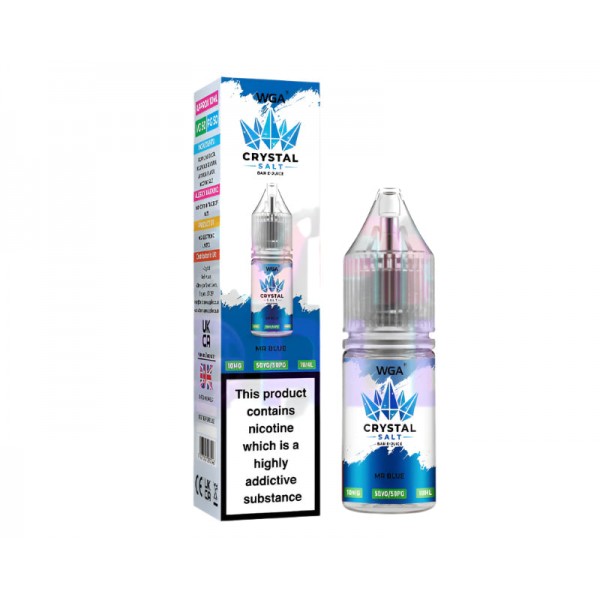 WGA Crystal Salt Bar E-Juice (Pack of 10)