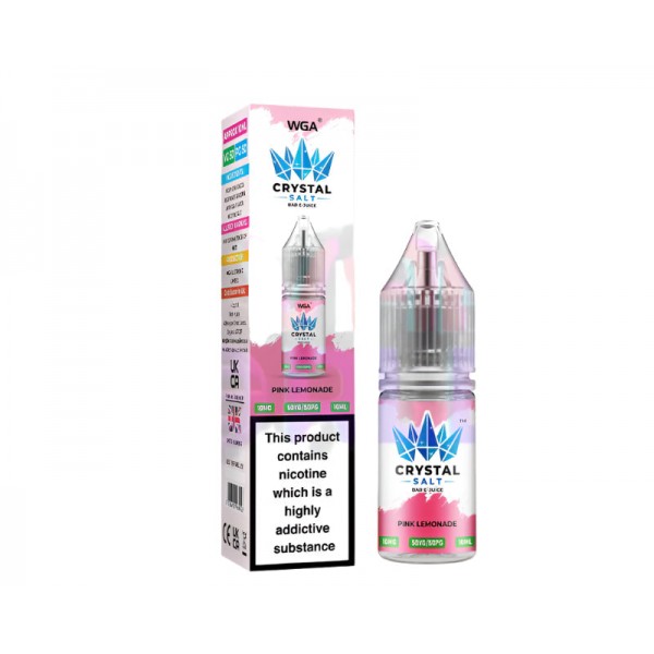 WGA Crystal Salt Bar E-Juice (Pack of 10)