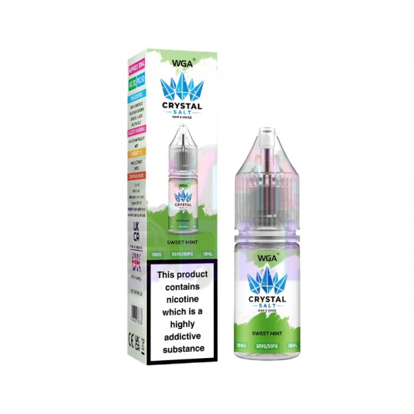 WGA Crystal Salt Bar E-Juice (Pack of 10)