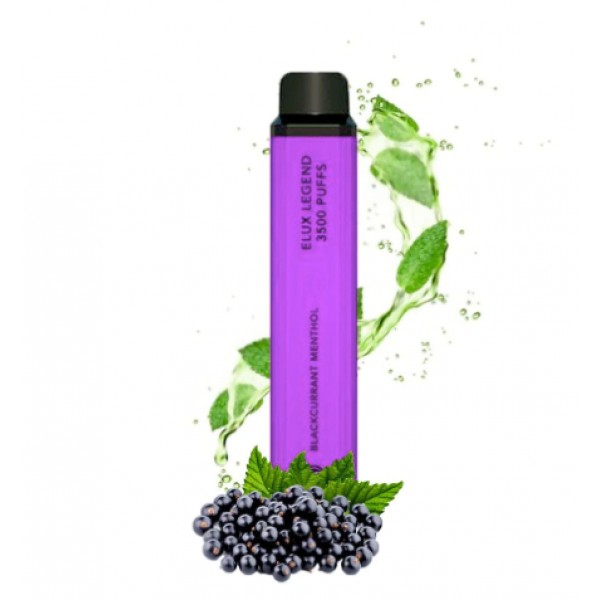 Blackcurrant Menthol Elux Legend 3500 Puffs - 79.99 Box of 10