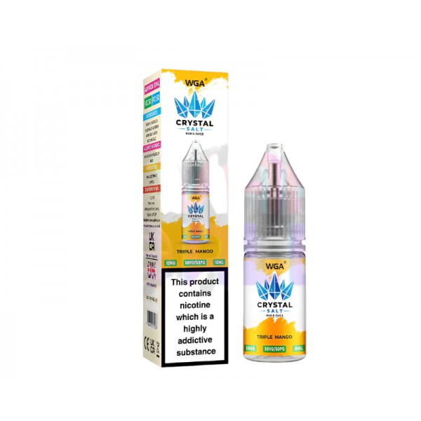 WGA Crystal Salt Bar E-Juice (Pack of 10)