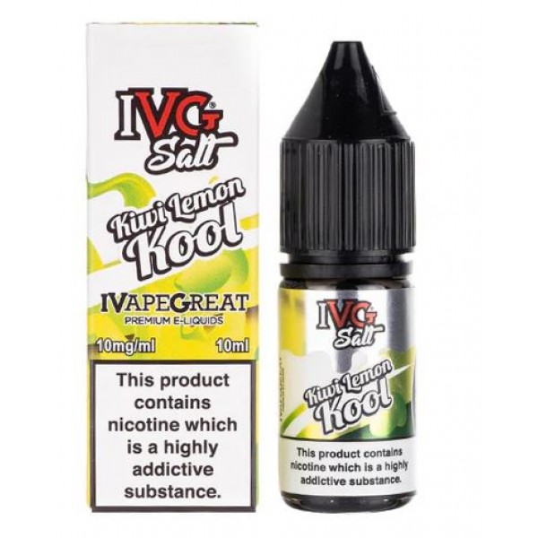Kiwi Lemon Kool IVG Salts 10ml E-Liquids