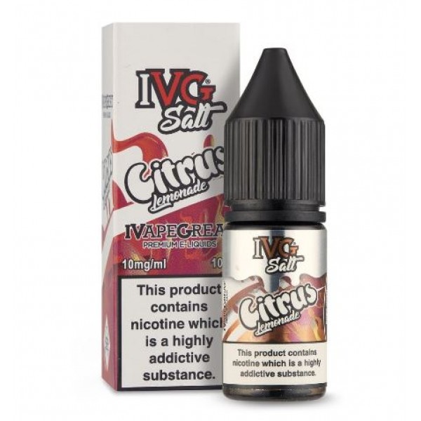 Citrus Lemonade IVG Salts 10ml E-Liquids