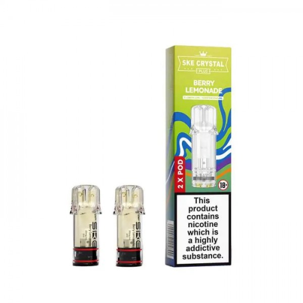 SKE Crystal Plus Prefilled Vape Pods (20mg)