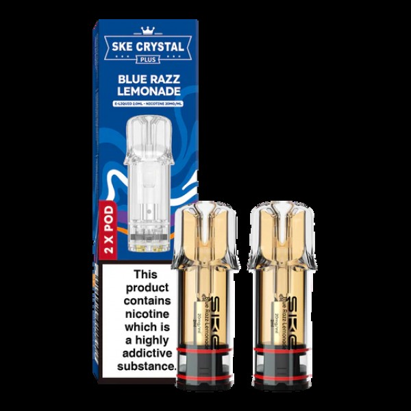 SKE Crystal Plus Prefilled Vape Pods (20mg)