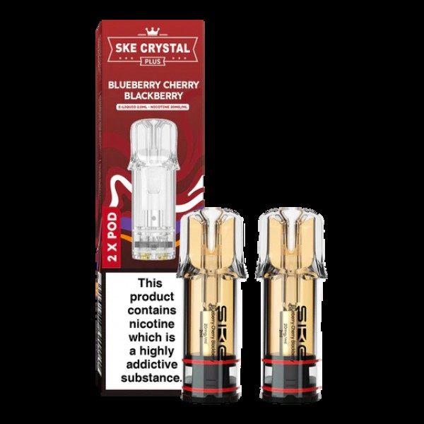 SKE Crystal Plus Prefilled Vape Pods (20mg)