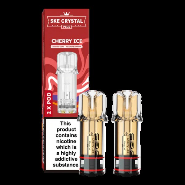 SKE Crystal Plus Prefilled Vape Pods (20mg)
