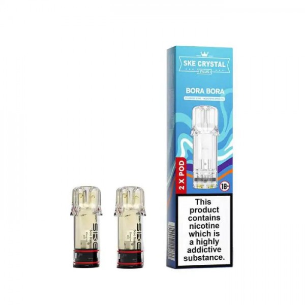 SKE Crystal Plus Prefilled Vape Pods (20mg)