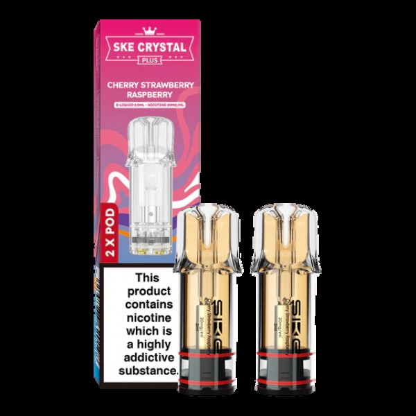 SKE Crystal Plus Prefilled Vape Pods (20mg)