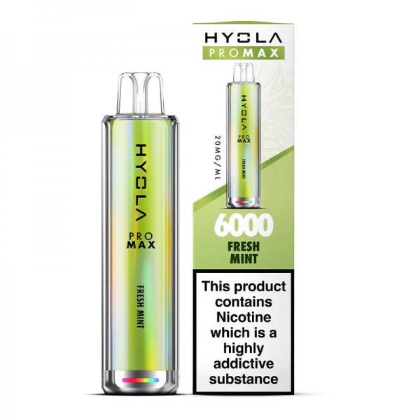 Hyola Promax 6000 Prefilled Vape (Box of 10)