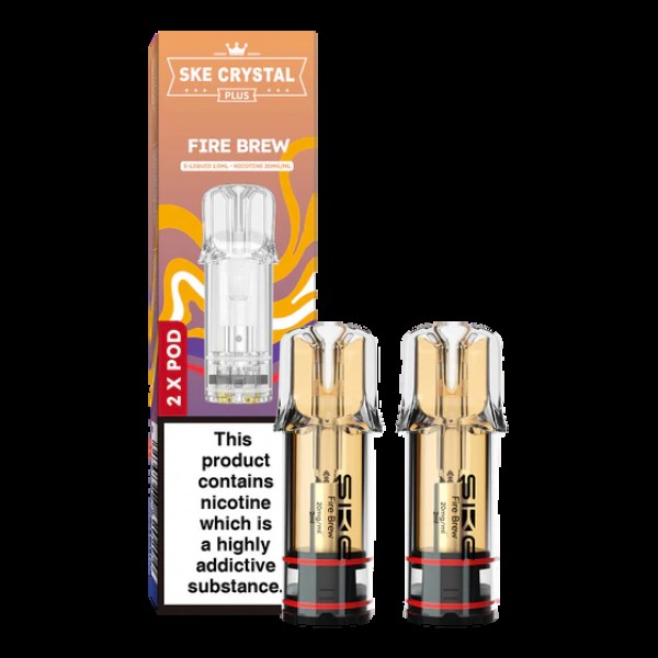 SKE Crystal Plus Prefilled Vape Pods (20mg)
