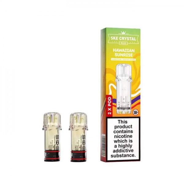 SKE Crystal Plus Prefilled Vape Pods (20mg)