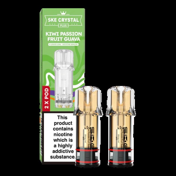 SKE Crystal Plus Prefilled Vape Pods (20mg)
