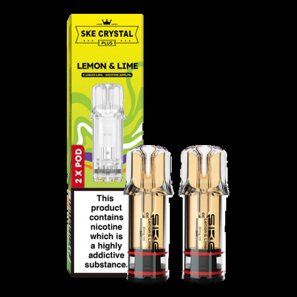 SKE Crystal Plus Prefilled Vape Pods (20mg)