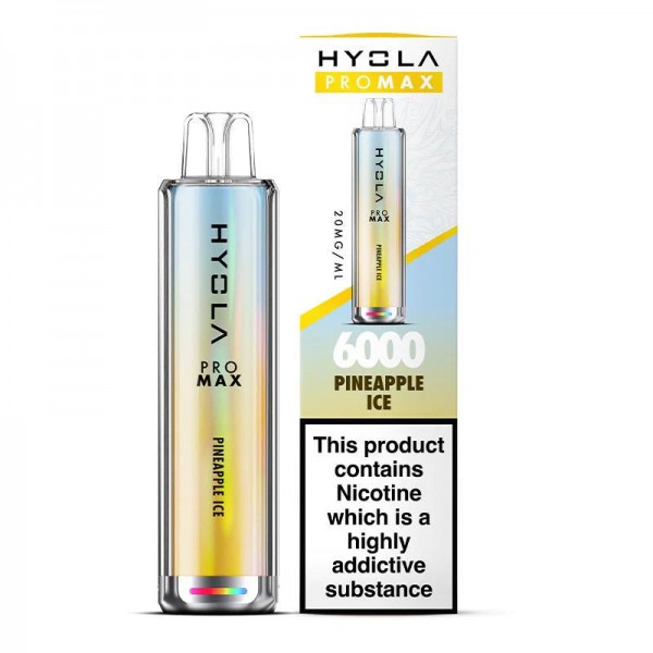 Hyola Promax 6000 Prefilled Vape (Box of 10)