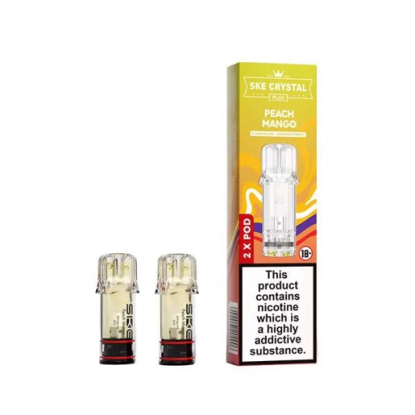 SKE Crystal Plus Prefilled Vape Pods (20mg)