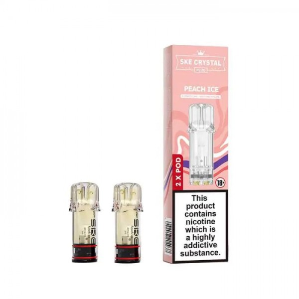 SKE Crystal Plus Prefilled Vape Pods (20mg)