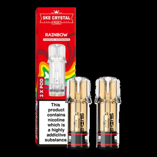 SKE Crystal Plus Prefilled Vape Pods (20mg)