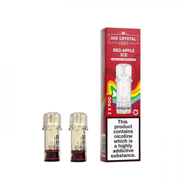 SKE Crystal Plus Prefilled Vape Pods (20mg)
