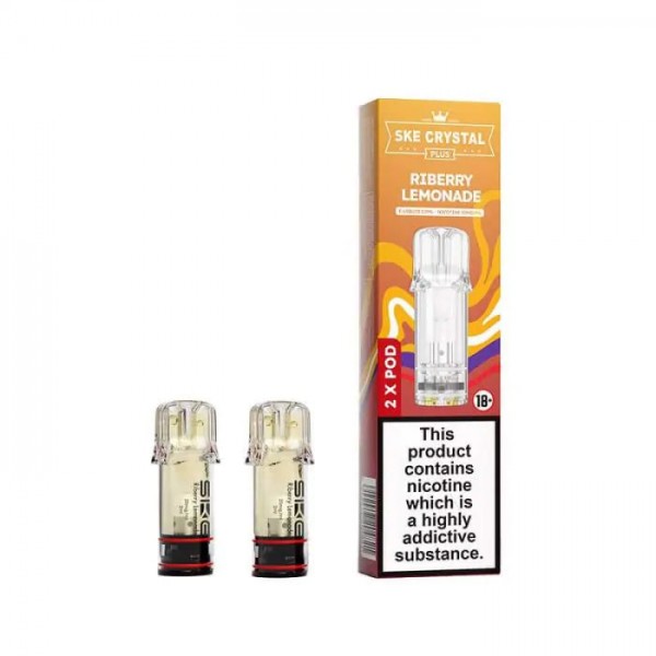 SKE Crystal Plus Prefilled Vape Pods (20mg)