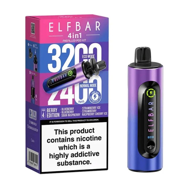 Elfbar 4 in 1 Prefilled Pod Vape Kit