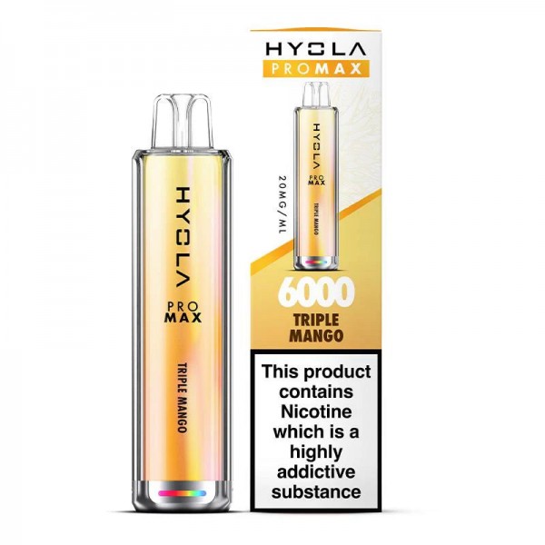 Hyola Promax 6000 Prefilled Vape (Box of 10)