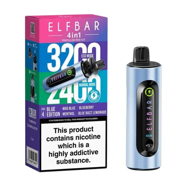 Elfbar 4 in 1 Prefilled Pod Vape Kit