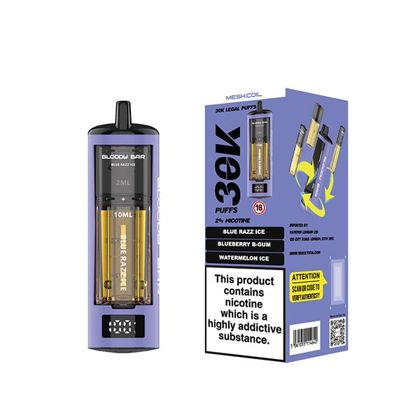 Bloody Bar Triple Twist 30000: Prefilled Pod Kit