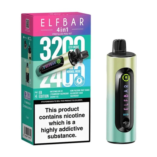 Elfbar 4 in 1 Prefilled Pod Vape Kit