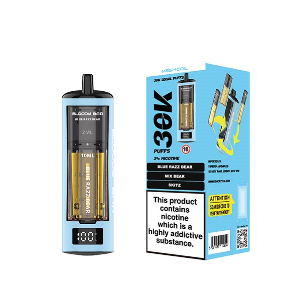 Bloody Bar Triple Twist 30000: Prefilled Pod Kit