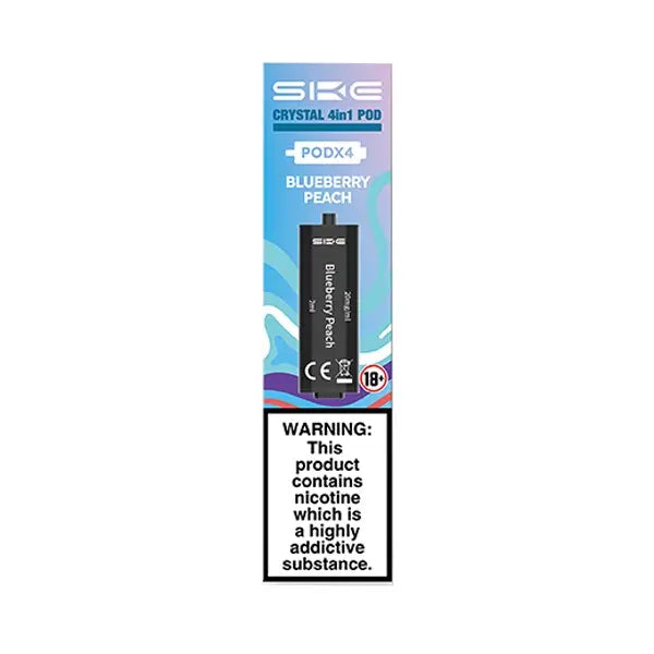 SKE Crystal 4-in-1 Prefilled Pods 20mg (4 Pack)