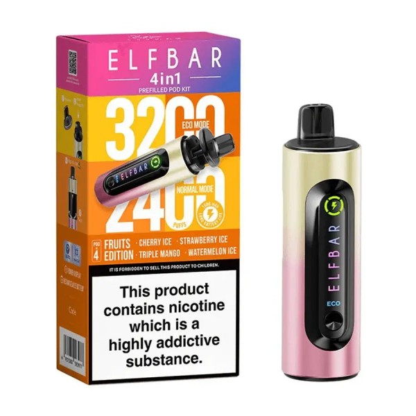 Elfbar 4 in 1 Prefilled Pod Vape Kit
