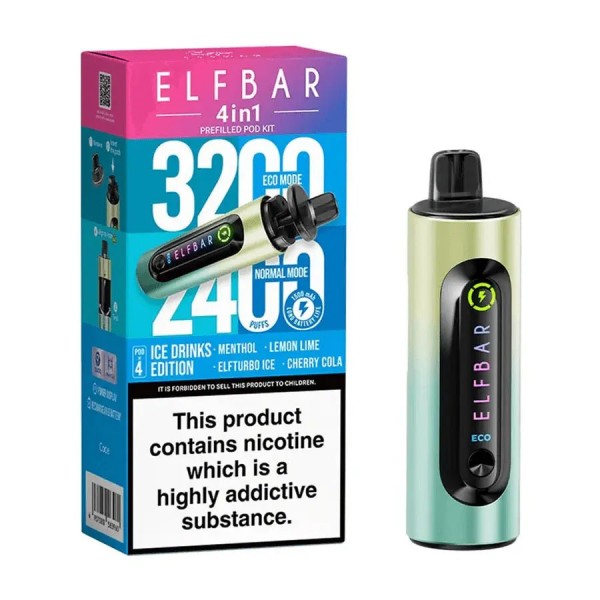 Elfbar 4 in 1 Prefilled Pod Vape Kit