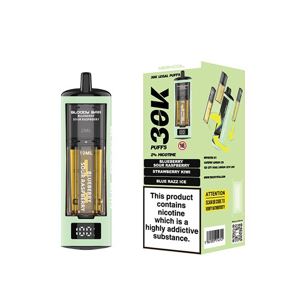 Bloody Bar Triple Twist 30000: Prefilled Pod Kit