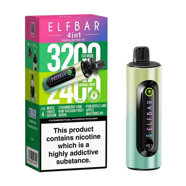 Elfbar 4 in 1 Prefilled Pod Vape Kit