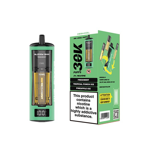 Bloody Bar Triple Twist 30000: Prefilled Pod Kit