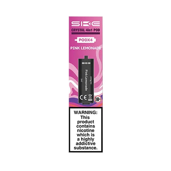 SKE Crystal 4-in-1 Prefilled Pods 20mg (4 Pack)